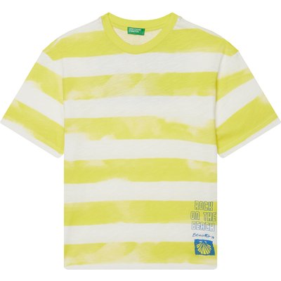 United Colors Of Benetton T-Shirt 3SL3C10P5 Gelb Oversize