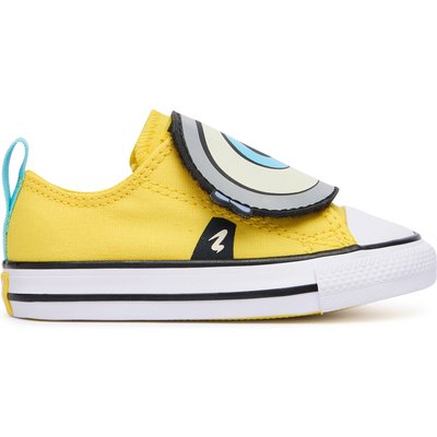 Sneakers aus Stoff Converse Converse x Minions Chuck Taylor All Star One Strap Easy-On A21407C Gelb