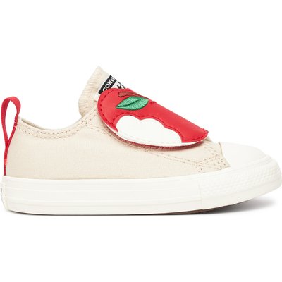 Sneakers aus Stoff Converse Chuck Taylor All Star One Strap A13186C Beige