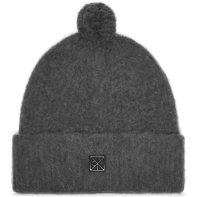 Mütze Calvin Klein Emblem Brushed LV04D8067G Grau