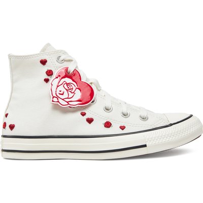 Sneakers aus Stoff Converse Chuck Taylor All Star Roses A13650C Weiß