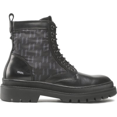 Schnürstiefeletten KARL LAGERFELD KL11256 Schwarz