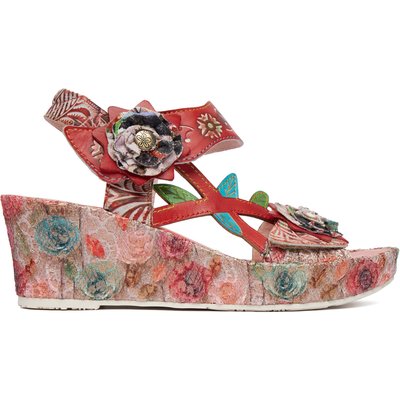 Sandalen Laura Vita Facdiao 42 Rot