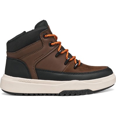 Schnürschuhe Geox J Bunshee Boy B Abx J56FMA 0ME32 C6006 M Dunkelbraun