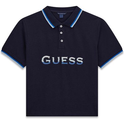 Guess Poloshirt L6GP00 KADZ4 Dunkelblau Relaxed Fit