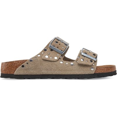 Pantoletten Birkenstock Arizona Rivet 1029390 Braun