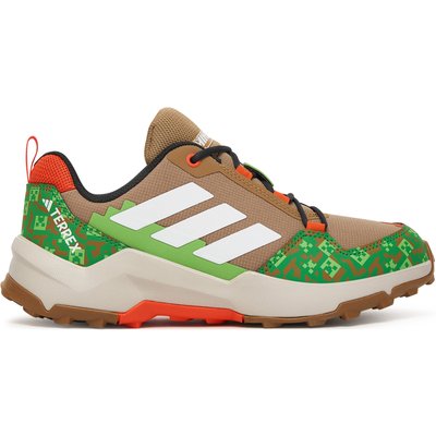 Trekkingschuhe adidas Minecraft Terrex Ax4R Hiking JR1289 Braun