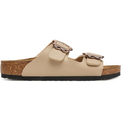Pantoletten Birkenstock Arizona Flower Buckle Kids 1030419 S Beige