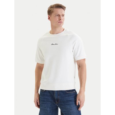 Guess Jeans T-Shirt M6GQB2 KCPR1 Weiß Oversize