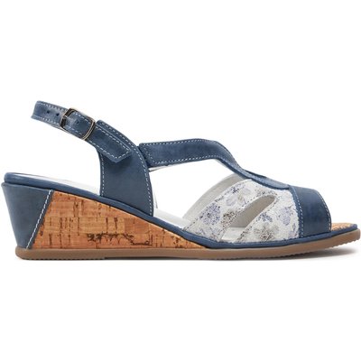 Sandalen Comfortabel 710196-05 Dunkelblau