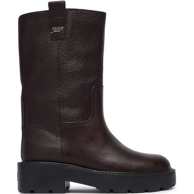 Stiefel Tommy Jeans Tjw Tubular Mid Boots EN0EN03111 Dunkelbraun