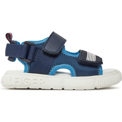 Sandalen Tommy Hilfiger Velcro T1B2-33420-1591 S Dunkelblau