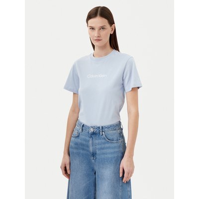 Calvin Klein T-Shirt Hero Logo K20K205448 Blau Regular Fit