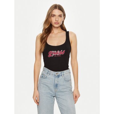 Guess Top W5RP03 KA0H1 Schwarz Regular Fit