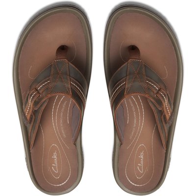 Zehentrenner Clarks Wesley Sun 26176987 Braun