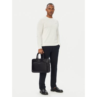 Laptoptasche Tommy Hilfiger Th Central Slim Computer Bag AM0AM14730 Schwarz