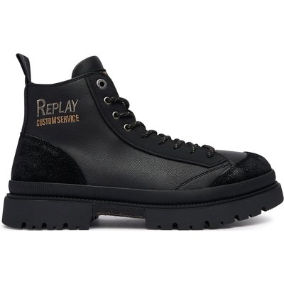 Schnürstiefeletten REPLAY GMC1G.000.C000DL Schwarz