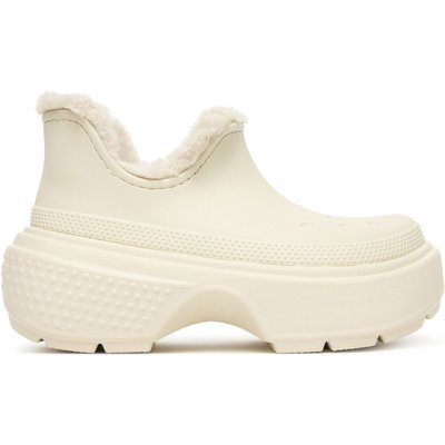 Schneeschuhe Crocs Stomp Lined Shorty Boot 210673 Écru