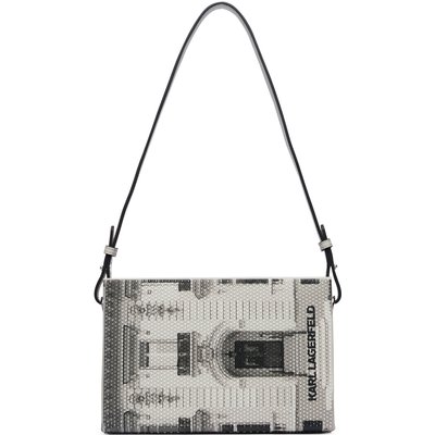 Handtasche KARL LAGERFELD B4W30365 Grau
