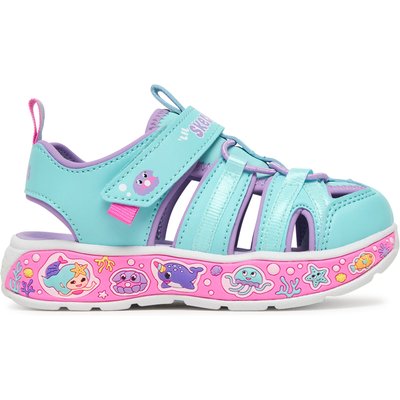 Sandalen Skechers Play Scene Splash - Cute Crew 303162N/TQLV Blau