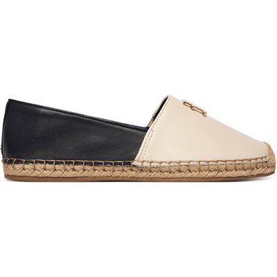 Espadrilles Tommy Hilfiger Th Logo Leather Espadrille FW0FW09246 Bunt