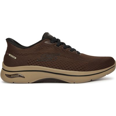 Sneakers Skechers Go Walk Arch Fit 2.0 - Percy 216812 Dunkelbraun