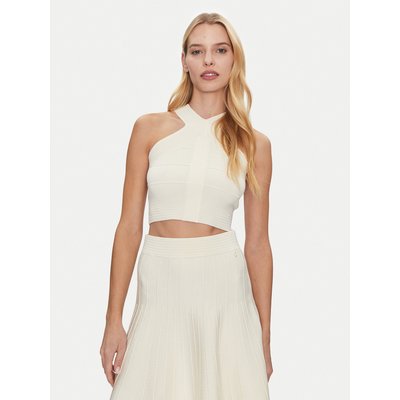 Guess Top W5GR32 Z2XY0 Weiß Regular Fit