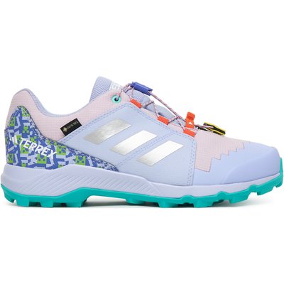 Trekkingschuhe adidas Minecraft Terrex Gore-Tex Hiking JR1315 Violett