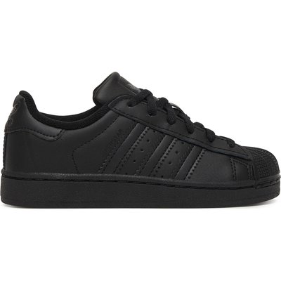 Sneakers adidas Superstar II C JH9983 Schwarz