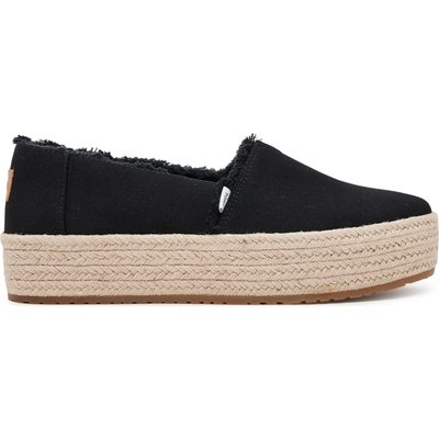 Espadrilles Toms Valencia 10019795 Schwarz
