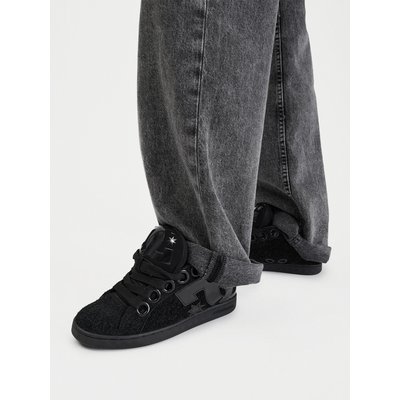 Sneakers DC Shoes EO-COURT GRAFFIK PUFF DC04916002 Schwarz
