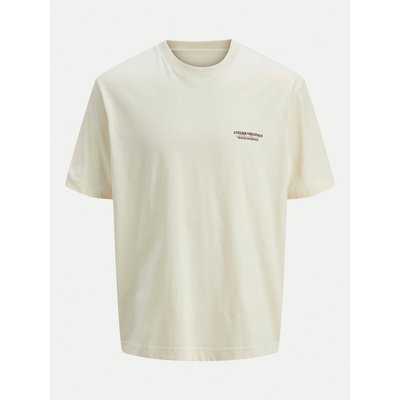 Jack & Jones Junior T-Shirt 12274923 Écru Loose Fit