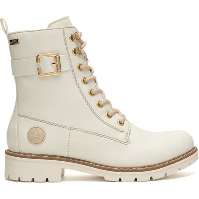 Schnürschuhe Rieker Y9126-80 Écru