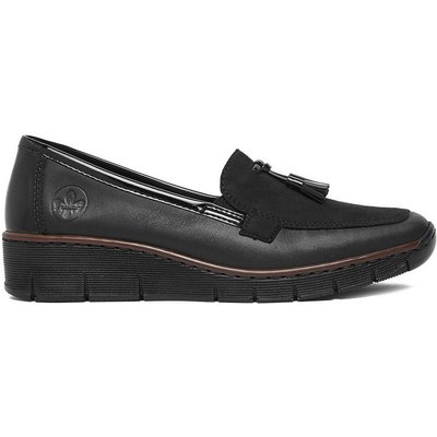 Halbschuhe Rieker CEO-53771-00 Schwarz