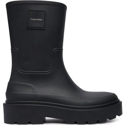 Gummistiefel Calvin Klein Rainboot Rubber HW0HW03179 Schwarz