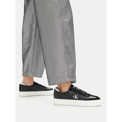 Sneakers Calvin Klein Basket Cups Lup Wt Lth Su HW0HW02984 Schwarz