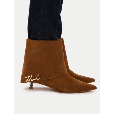 Stiefeletten KARL LAGERFELD KL30142 Braun