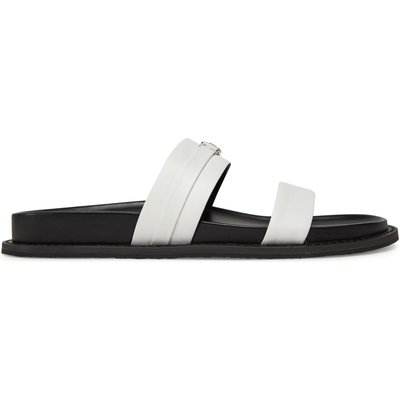 Pantoletten MICHAEL Michael Kors Mandy Flat Sandal 40S5MAFS2L Weiß