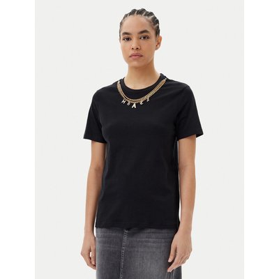 Silvian Heach T-Shirt GPP25098TS Schwarz Regular Fit