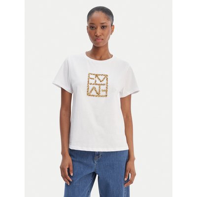 Marella T-Shirt Emme by Marella Tema 2615971031 Weiß Regular Fit