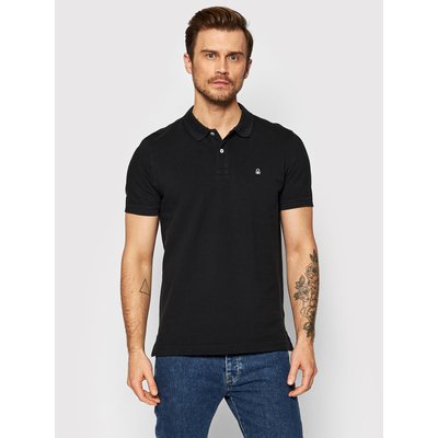 United Colors Of Benetton Poloshirt 3089J3179 Schwarz Regular Fit