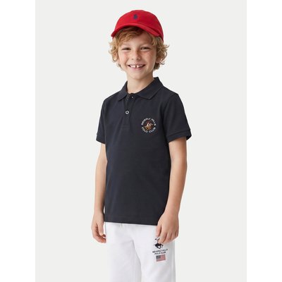 Beverly Hills Polo Club Poloshirt P-SS26B-P42560 Dunkelblau Regular Fit