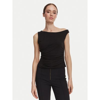 Guess Top W6YP38 K4517 Schwarz Slim Fit