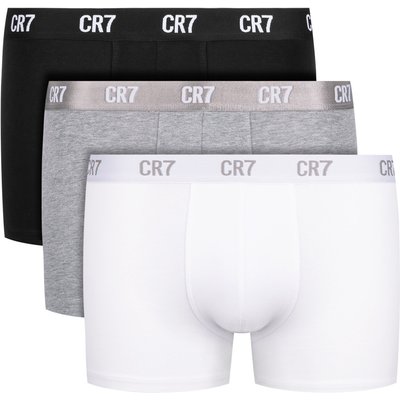 Cristiano Ronaldo CR7 Boxershorts-Set Basic Trunk 3Pack 8100-49-633 Bunt