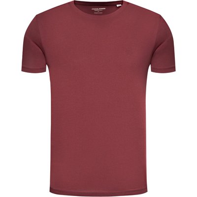 Jack & Jones T-Shirt Basic 12156101 Dunkelrot Slim Fit