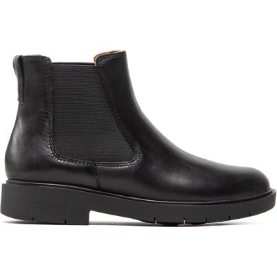 Klassische Stiefeletten Geox D Spherica Ec1 C D16QRC 00043 C9999 Schwarz