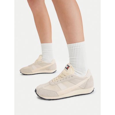 Sneakers Tommy Jeans Tjw Retro Runner Archive EN0EN03013 Écru