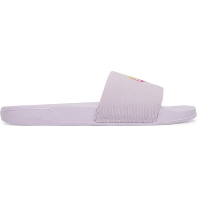 Pantoletten Calvin Klein Essential Slide Pride Cv Wn HW0HW03297 Helllila