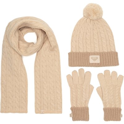 Set Mütze, Schal und Handschuhe Roxy RX-KF-001-AW24 Beige