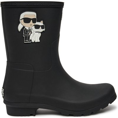 Gummistiefel KARL LAGERFELD KL47073T Schwarz